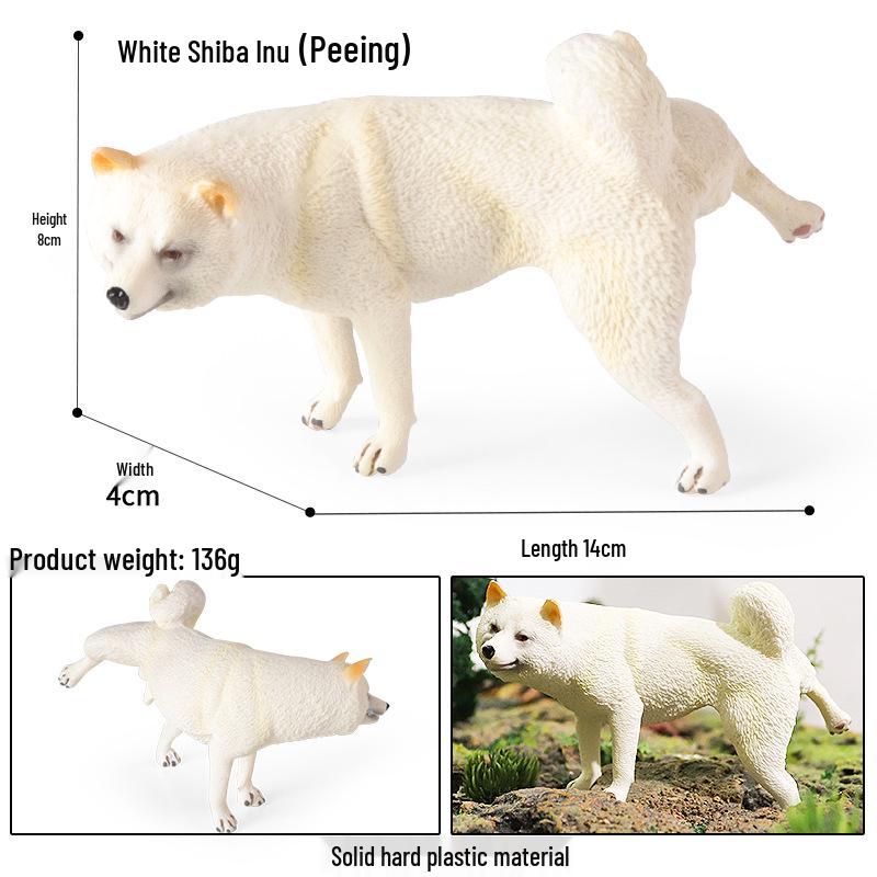 Cute Dog Model Toy: Corgi, Shiba Inu, Labrador - Children s Cognitive Ornament
