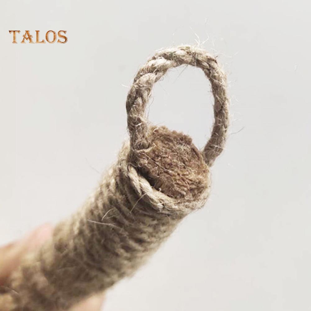 TB Vintage Style Woven Hanging Rope Toilet Paper Roll Holder Decor