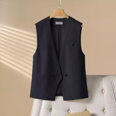 Modieus en veelzijdig V-hals gilet voor dames, perfect voor de lente en de herfst