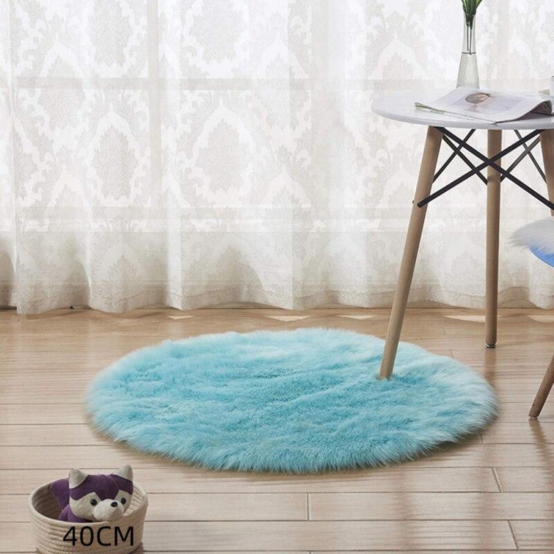 Plush Carpet Yoga Floor Mat Bedside Foot Pad Imitation Australian Imitation Wool Carpet Home Decoration