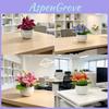 Mini Artificial Jasmine Bonsai Plant With Soft Plastic Leaves For Home Decor And Photography Props