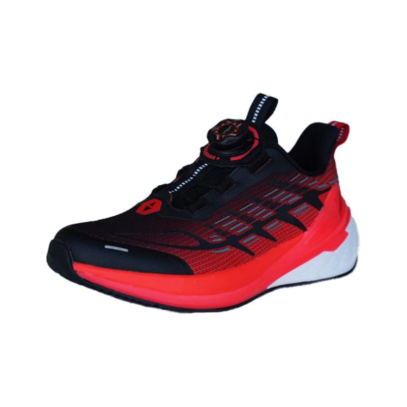 Anta Kids PU Hailang 3.0 Running Series Versatile Comfortable Fashionable Kids Running Shoes Kids Running Shoes Black Hot-Red 312515528R-2