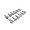 (12 PCS) 551696 Exhaust Manifold Header Bolt Compatible with All GM LS & LT (Gen III, IV, V) Series Engines 1997 and Newer,Fits for LS1, LS2, LS3,