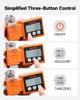Digital Crane Scale, 1100 lbs/500 kg Max Capacity, Heavy Duty Industrial Hanging Scale with Cast Aluminum Case & LCD Display, 100 g Division & 3 Unit