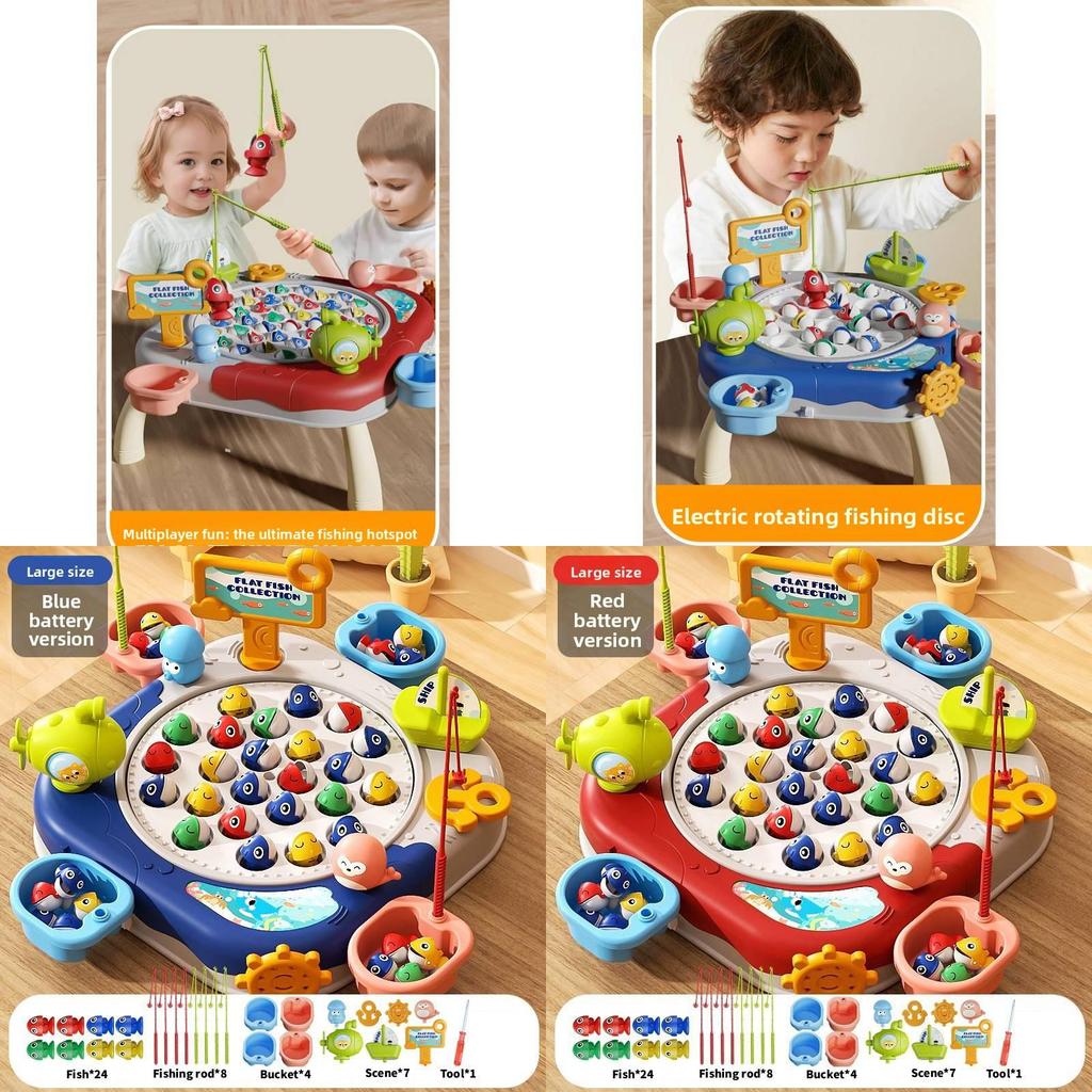 Magnetic Fishing Toy Set For Kids With Fish And Rods For Toddler Play And Parent Child Interaction