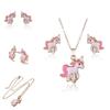New Style Necklace Set Fashionable Alloy O-ring Chain Pendant
