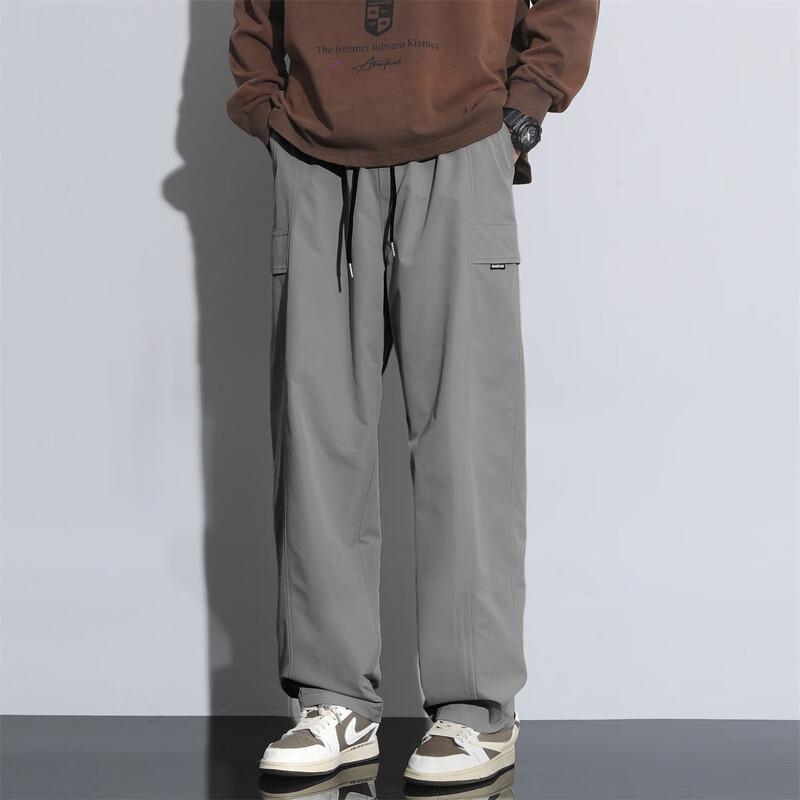 TonLion Men's 2025 Summer Loose Fit Straight Leg Casual Pants