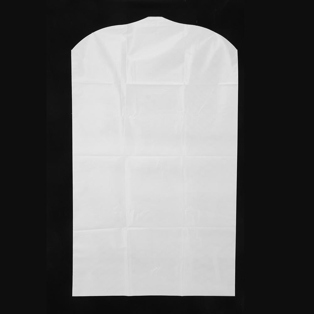 Hanging Clothes Garment Bag Translucent Suit Overcoat Clothes Dust Cover Storage Bag Clothes Dust Cover Garment Dust Cover