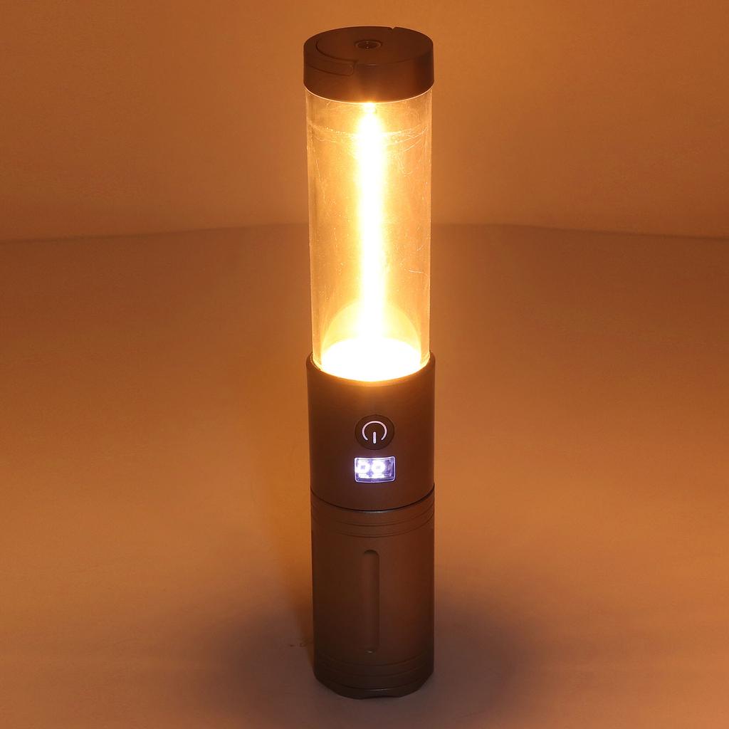 LED Bright Flashlight 5000lm Zoomable Beam 6 Light Modes Magnetic Rechargeable Aluminum Alloy for Emergency Camping Outdoor