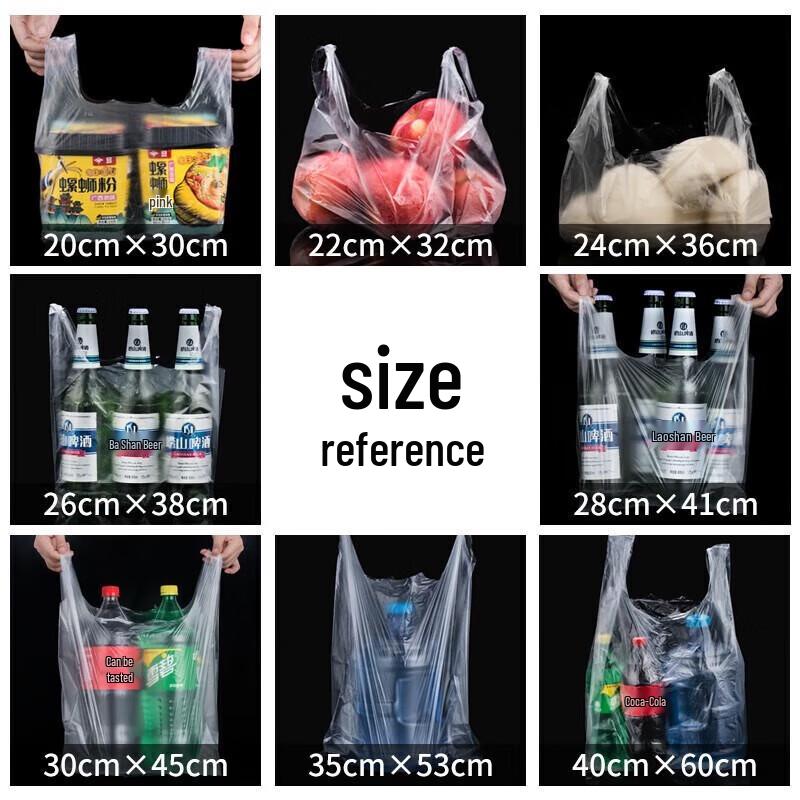 MiaoJie 40x60cm Einweg-Plastikverpackungsbeutel