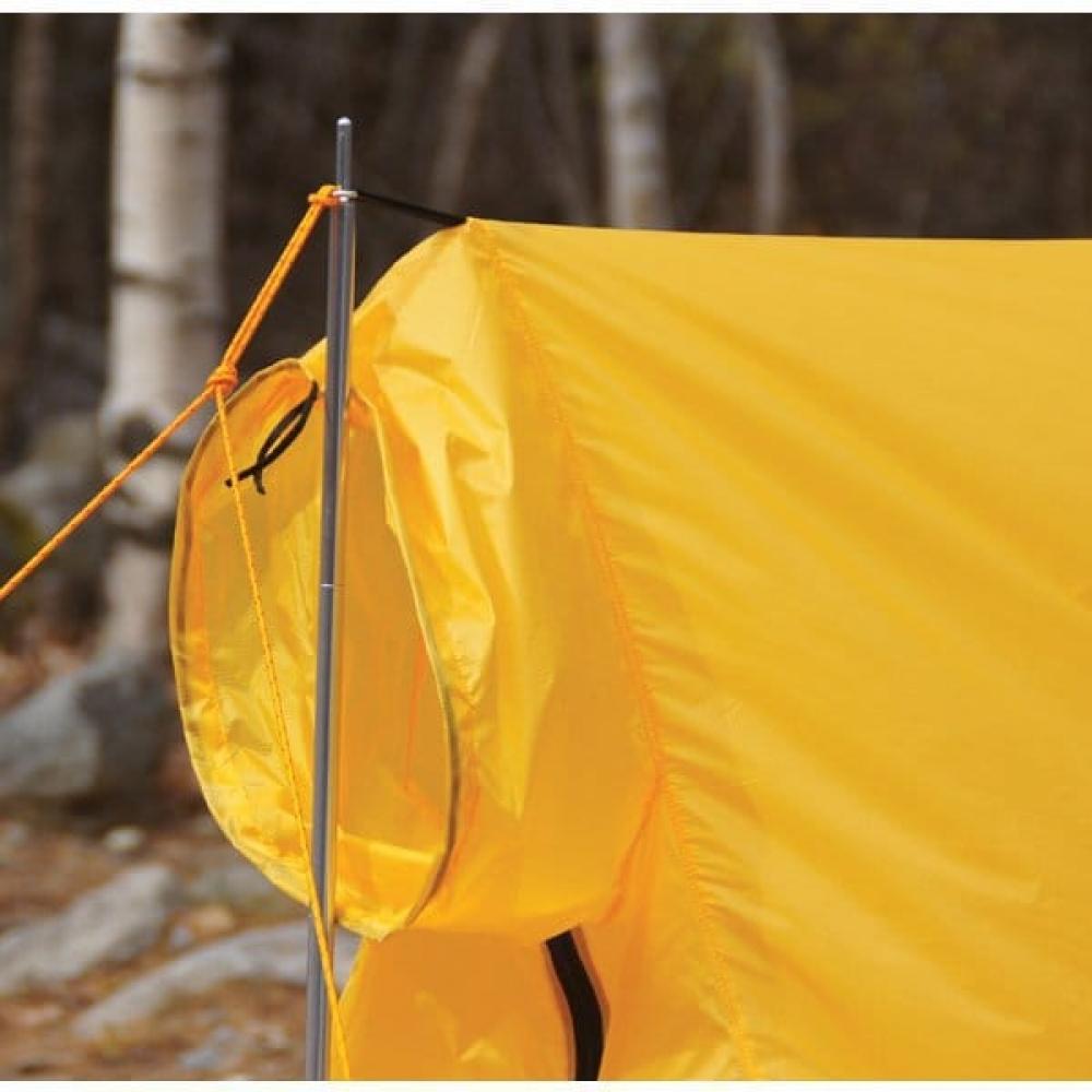 AraiTent Bivouac Tent 1 Long 1 2 Person Tent Yellow 371001