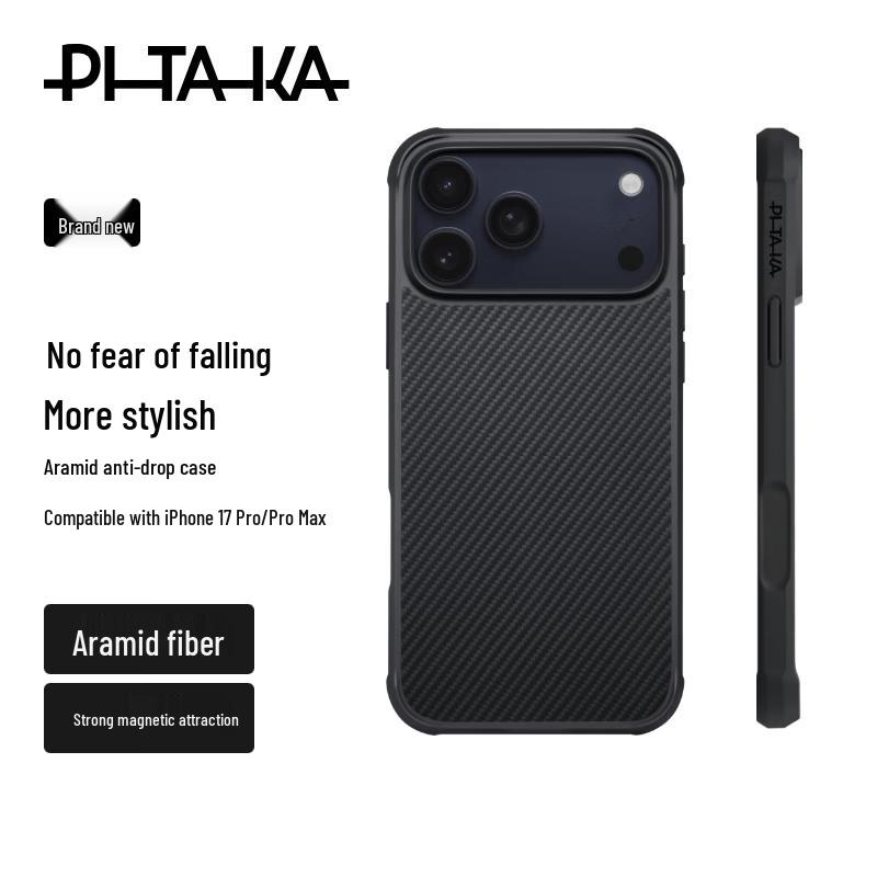 PITAKA MagSafe Aramid Fiber Phone Case for iPhone 17 Series iPhone 17 Pro Max