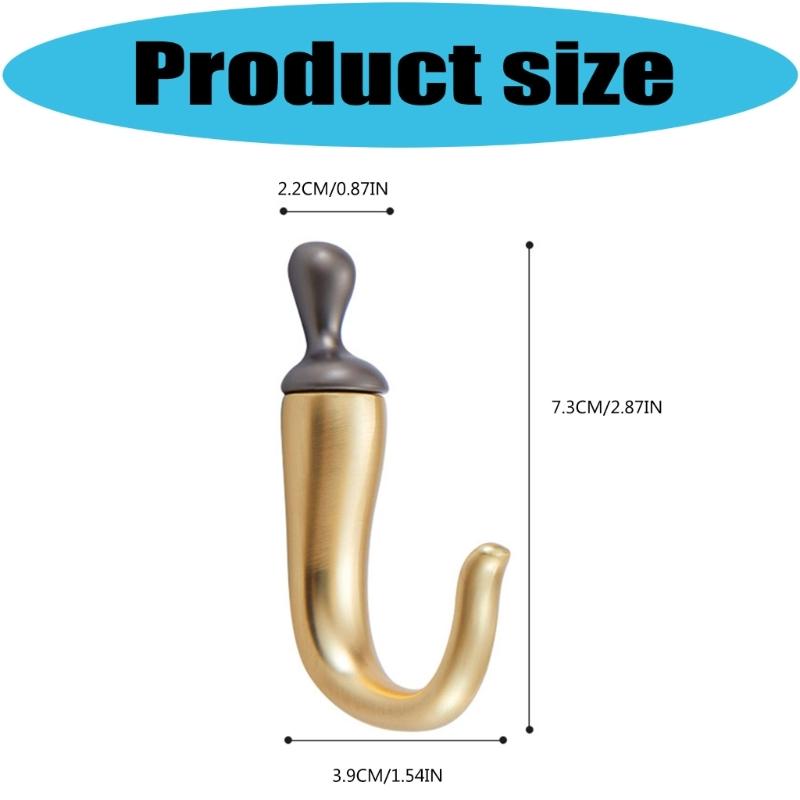 Chili Design Wall Hook For Organizing Keys And Clothing Strong Zinc Alloy Construction Easy To Install Hanger