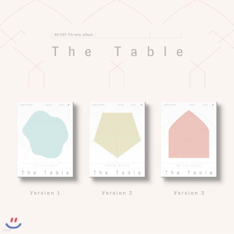 

NU EST - 7th Mini Album: The Table [random delivery among ver.1/2/3]