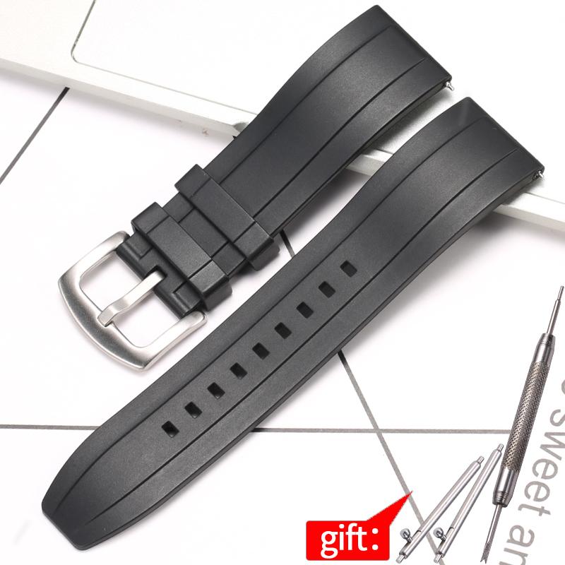 

Resin Strap Suitable for Casio GA2200 GA-2200 GA2000 Watch Band PRG600 PRW6600 Wristband 24mm чёрный