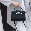 The First Layer Of Cowhide Natural Drop Portable Small Square Bag Autumn And Winter Niche Trend Fashion Single Shoulder Messenger Women'S Bag