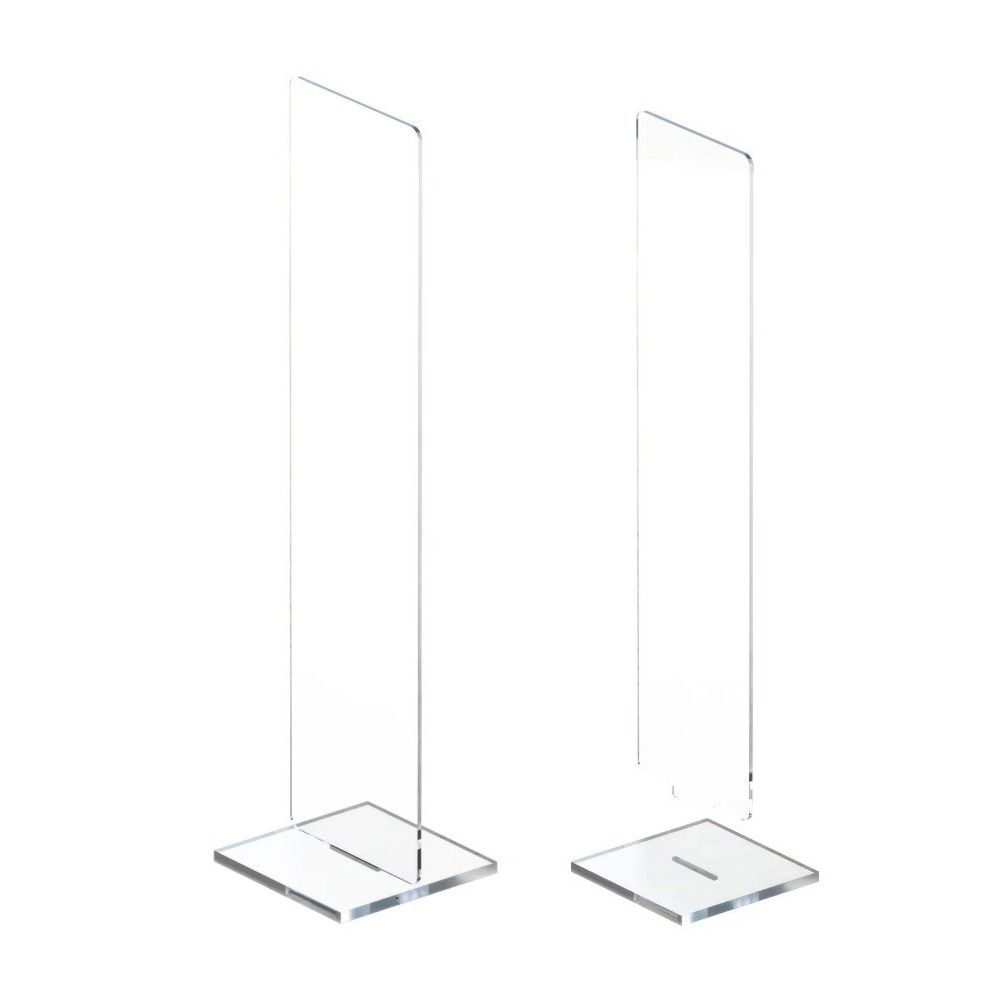 Detachable Memo Message Board Acrylic Desktop Reminder Board Sticky Note Holder Stand  Home Office