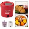 Portable Soup Steamer Multifunctional Electric Cooker for Pasta Porridge Egg violet
