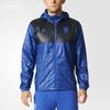 Adidas Modische Vielseitige Hautfreundliche Kapuzenjacke Herrenjacken Blau B28323
