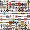 100 Funny Hard Hat Graffiti Stickers Decorate Guitar Notebook Suitcase DIY Waterproof