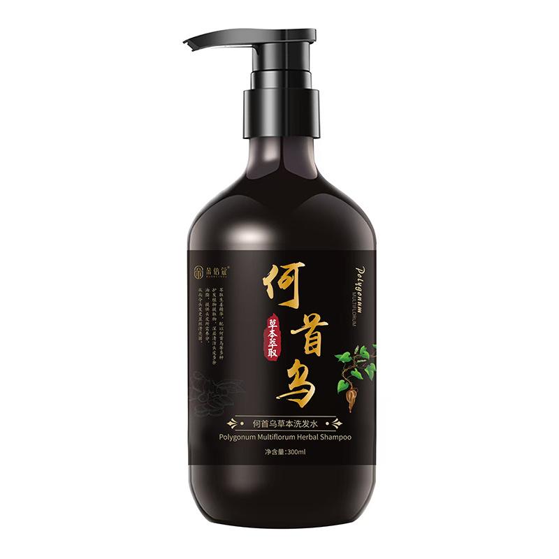 

Шампунь з Хе Шу Ву 300 мл, Рослинна есенція, Відібраний високоякісний Хе Шу Ву, Суміш різних цінних рослинних есенцій, Зміцнює волосся 300ml