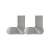 Female Autumn and Winter Pure Color 10A Antibacterial Deodorant Anti Paging Elastic Boneless Tube Stack Socks