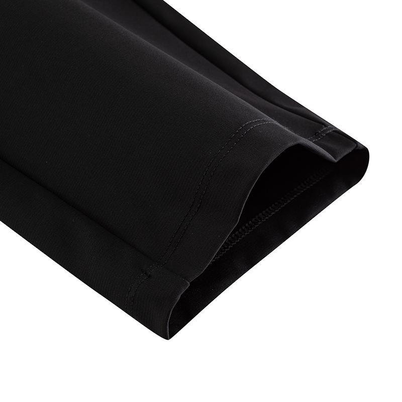 Anta Running Series Moisture-Wicking Quick-Dry Cool Lightweight Knitted Sports Pants Women Bottoms Basic-Black 162625302-2