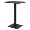 Day & Night - Day & Night Bistro Table Dark Ash 78.5x78.5x107 Cm