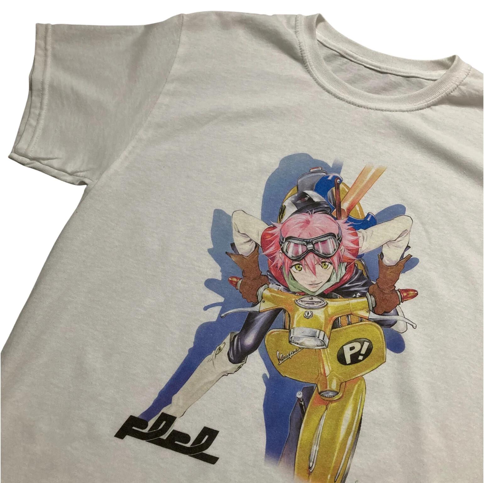 ХАРУКО FLCL FOOLY COOLY УНИСЕКС ФУТБОЛКА GILDAN - высококачественный принт M