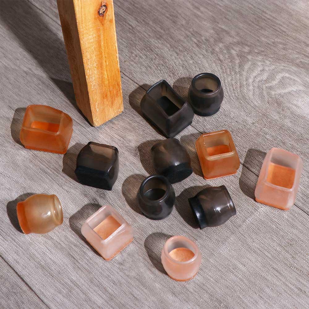 Material TPR Mat Reduce Zgomotul Capace Picioare Scaun Decor Acasă Tampoane Picioare Mobilier Husă Protectoare Pardoseală