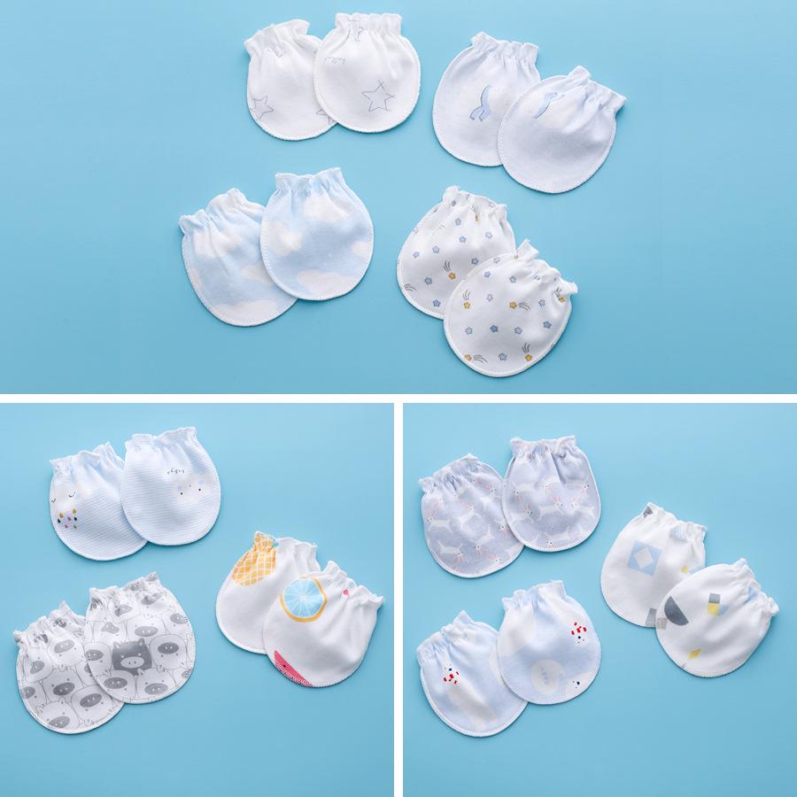 

Защитные перчатки из чистого хлопка для новорожденных - Защита рук для осени и зимы One Size