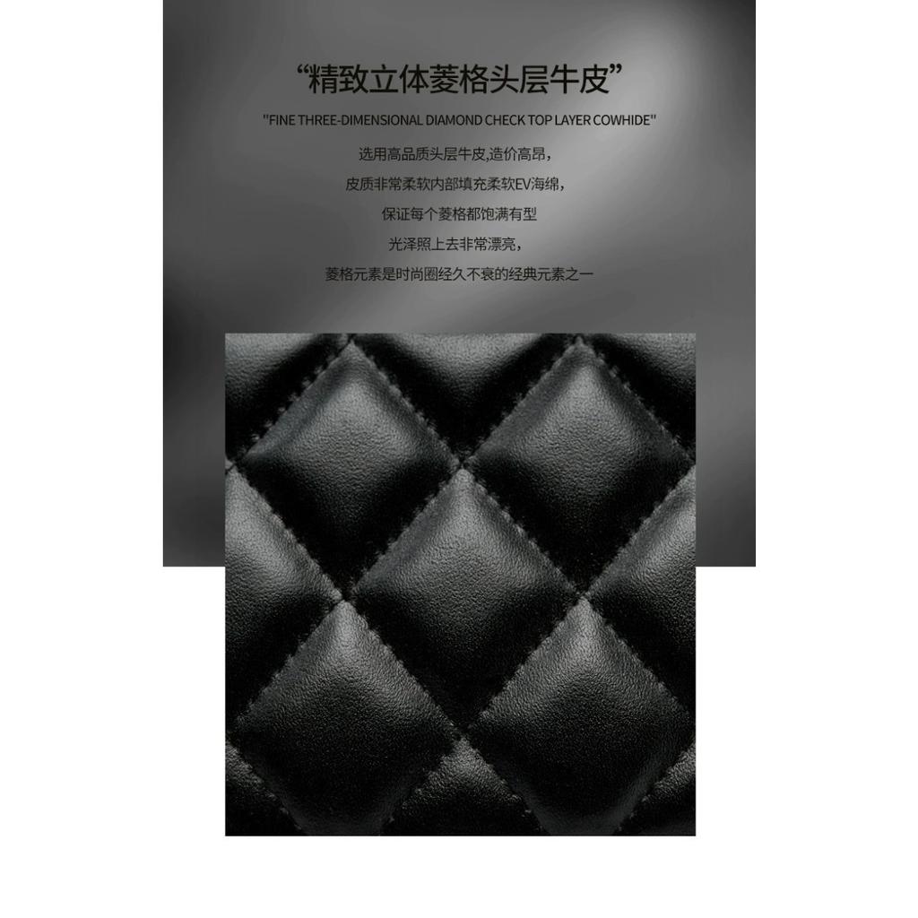 2025 Neue Leder Damen Tasche High-End Trend Vielseitig Xiaoxiangfeng Rauten Ketten Tasche Crossbody Schulter Damen Tasche Fabrik