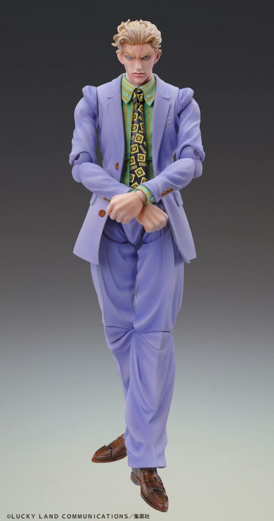 Medicos Entertainment Superfigur, beweglich, Bizarre Adventure, Teil Yoshikage, ca. 160 mm, PVC, ABS, Nylon, bemalt, bewegliche Figur ME22421 „JoJo‘s