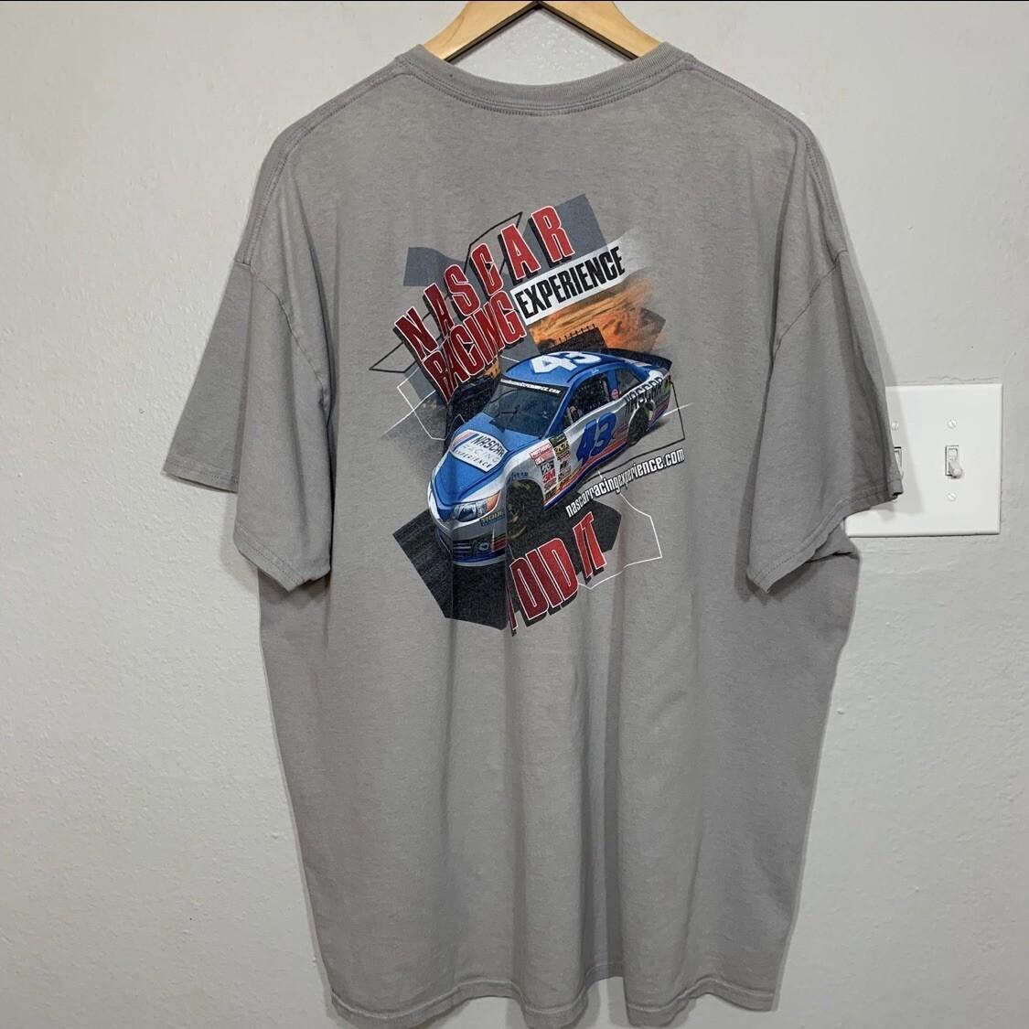 NASCAR Racing Experience Car Gray Graphic Tee 2XL XXXXL