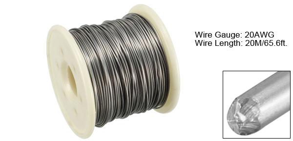 Uxcell 1pcs 20/50/100m Heating Resistor Wire Nichrome 0.8mm AWG20/21/22/24/27/28/30 Gauge Resistance Wires for Heating Elements