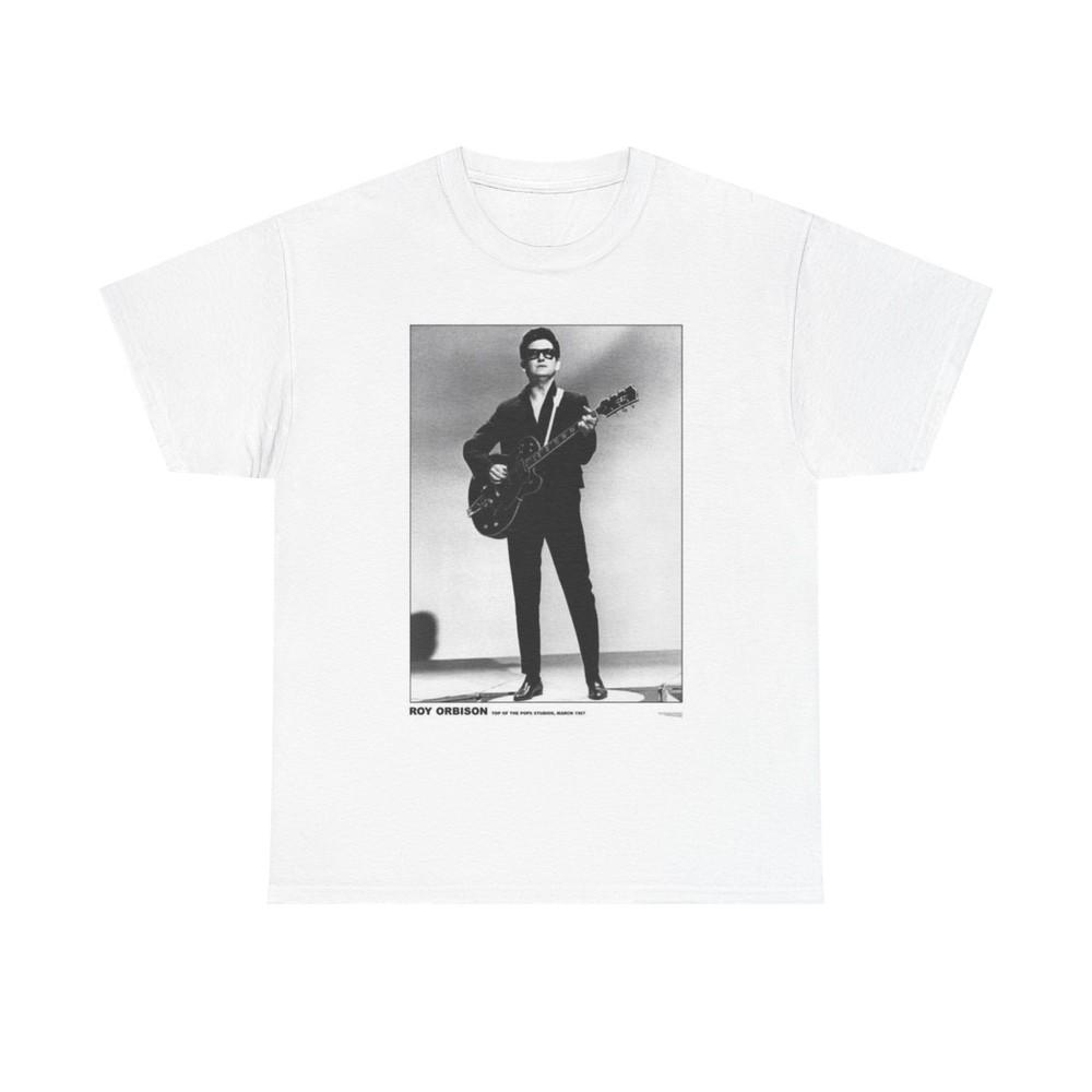 Roy Orbison Graphic T Shirt Vintage Poster Retro Unisex Heavy Cotton Tee Unisex T-Shirt XXXL