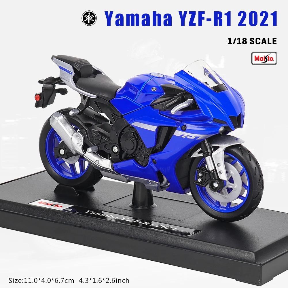 Maisto 1:18 YAMAHA MT-07 MT-10 Ducati Kawasaki KTM Suzuki BMW Meerdere modellen Ultra Limited Legering Motorfiets Model Speelgoedauto