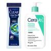 Foaming Cleanser & CLEAR MEN Shower Gel Set