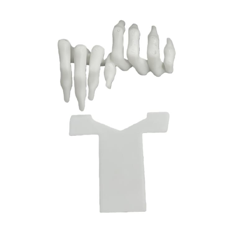 

Scary Ghosty Hands Bookmarker Halloween Themed Bookmarkers Scary Hand Shape Reading Tool Halloween Room Decoration белый