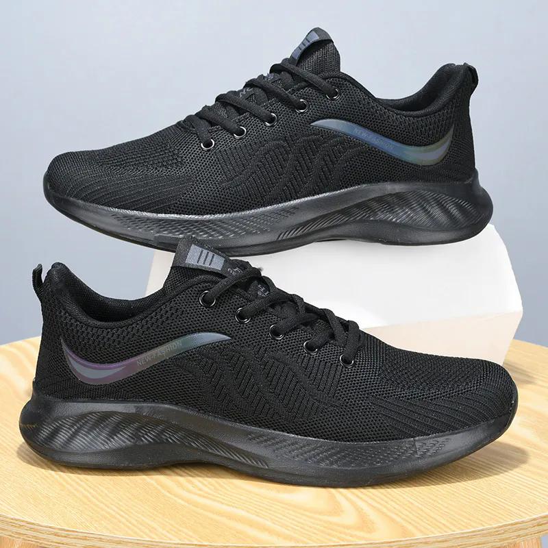 WTEMPO Sneakers for Men In Spring Summer and Autumn Breathable Comfortable Mesh Shoes Deodorant Lightweight Running Casual Shoes