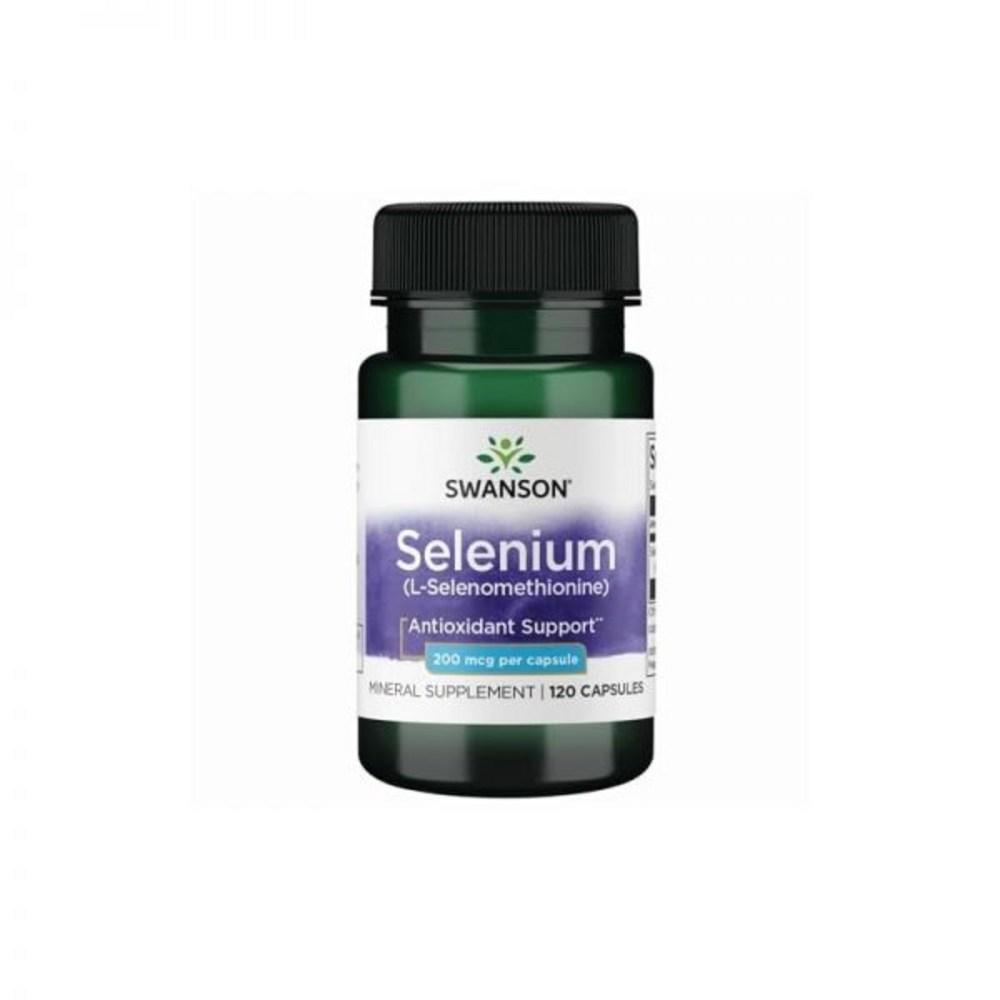 Swanson Semi Selenium 200 Microgram Antioxidant 120 Capsules 1 pcs