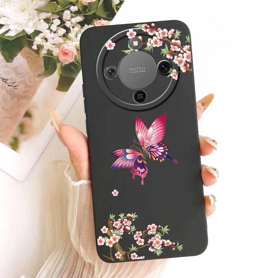 For Honor X9d Case MTN-NX1 Cute Dinosuar Cartoon Cover Soft TPU Phone Cases For Honor Magic 8 Lite X 70 HonorX70 HonorX9d Fundas
