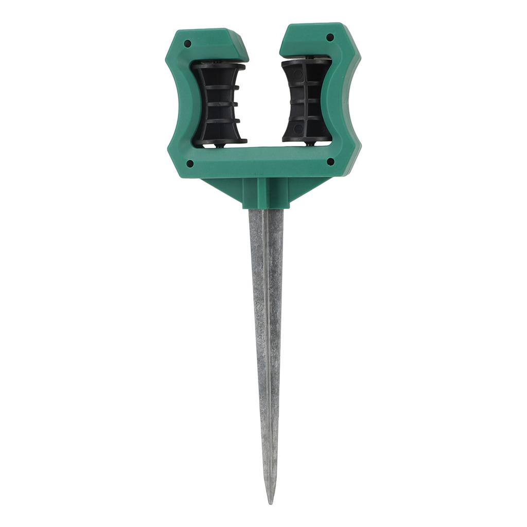 Lawn Hose Guide Spike Roller Reel Sturdy Multifunctional Hose Support Guide Stake Holder for Yard Ga