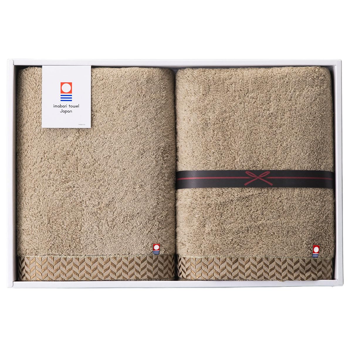 

Полотенце Imabari, банное полотенце, подарочная коробка Imabari, высококачественное супертолстое полотенце премиум-класса, набор из 2 полотенец, подарок на переезд, поздравления, подарок на свадьбу для ребенка песочный