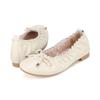 Barbara Soft Leather Minimal Feminine Flat 1cm Bqj127iv