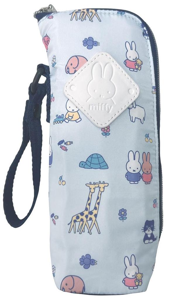 AI PLANNING Miffy Mag W140 x H215 x D90mm Pouch, All-Over Print, k7586,