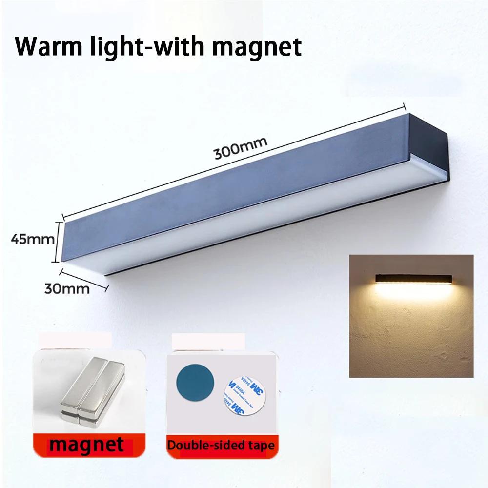 Solar Outdoor Lights Wall Lamp Waterproof Courtyard Garden Decoration Lighting Stairs Lamp Magnetic Courtyard Lights