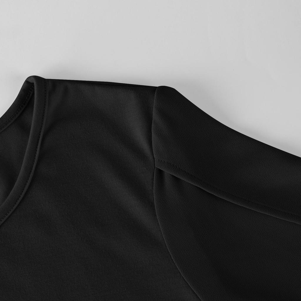 Modă Femei Culoare Solidă Gât Rotund Chiffon Patchwork Capă Mânecă Scurtă Rochii