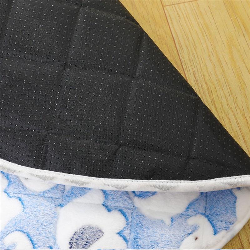 Four Seasons Universal Waterproof Dog Mat, Round Machine Washable Urine-proof Mat, Non-slip Breathable Car Mat, Recycled Pet Mat