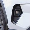 Carbon Fiber Front Fog Light Lamp Cover Trim for Toyota RAV4 -2025